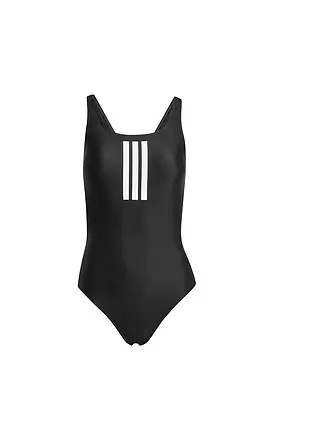 ADIDAS | Maillot de bain femme 3S Mid Suit | schwarz